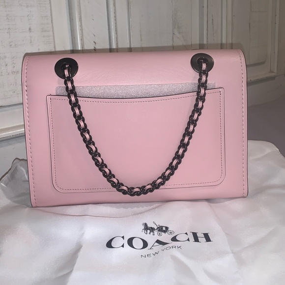 Pink coach purse